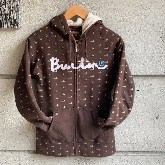❄️ Burton Sherpa Lined Hoody in Brown - Picture 3 of 15